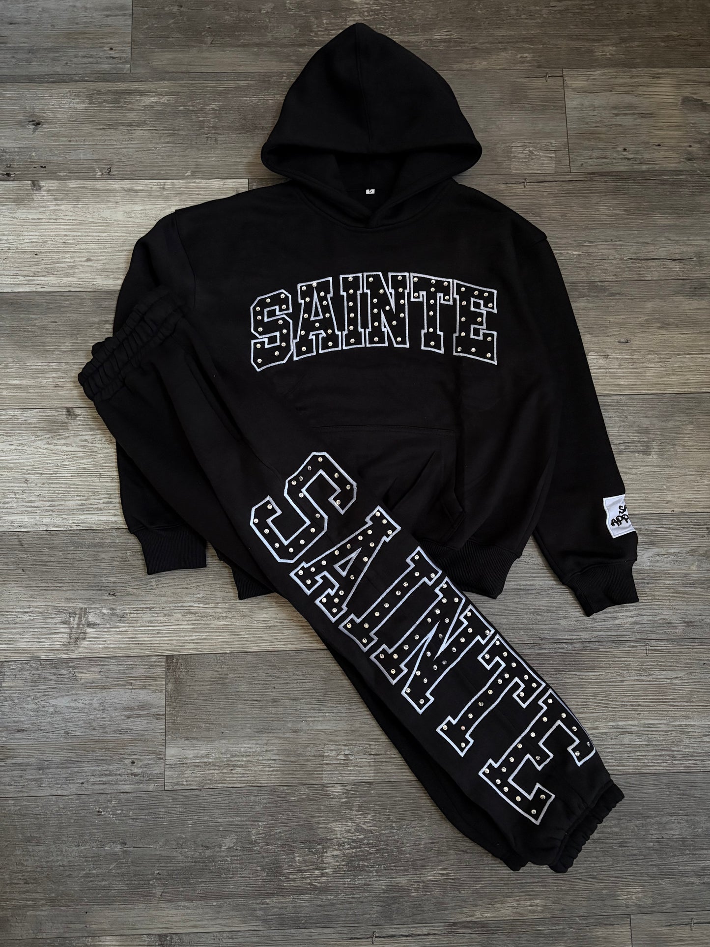 Double R Patched Sweatsuit