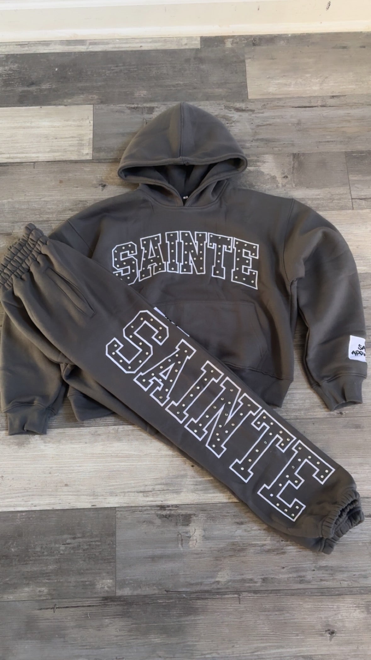 Double R Patched Sweatsuit