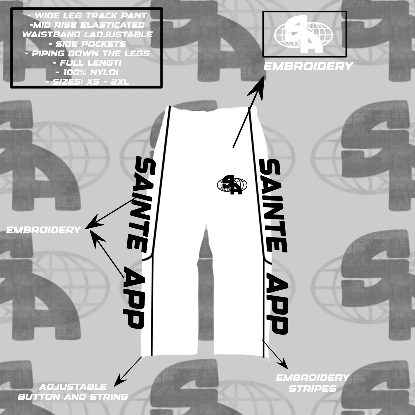 Sainte App Windbreaker Sets