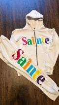Rainbow sweatsuit