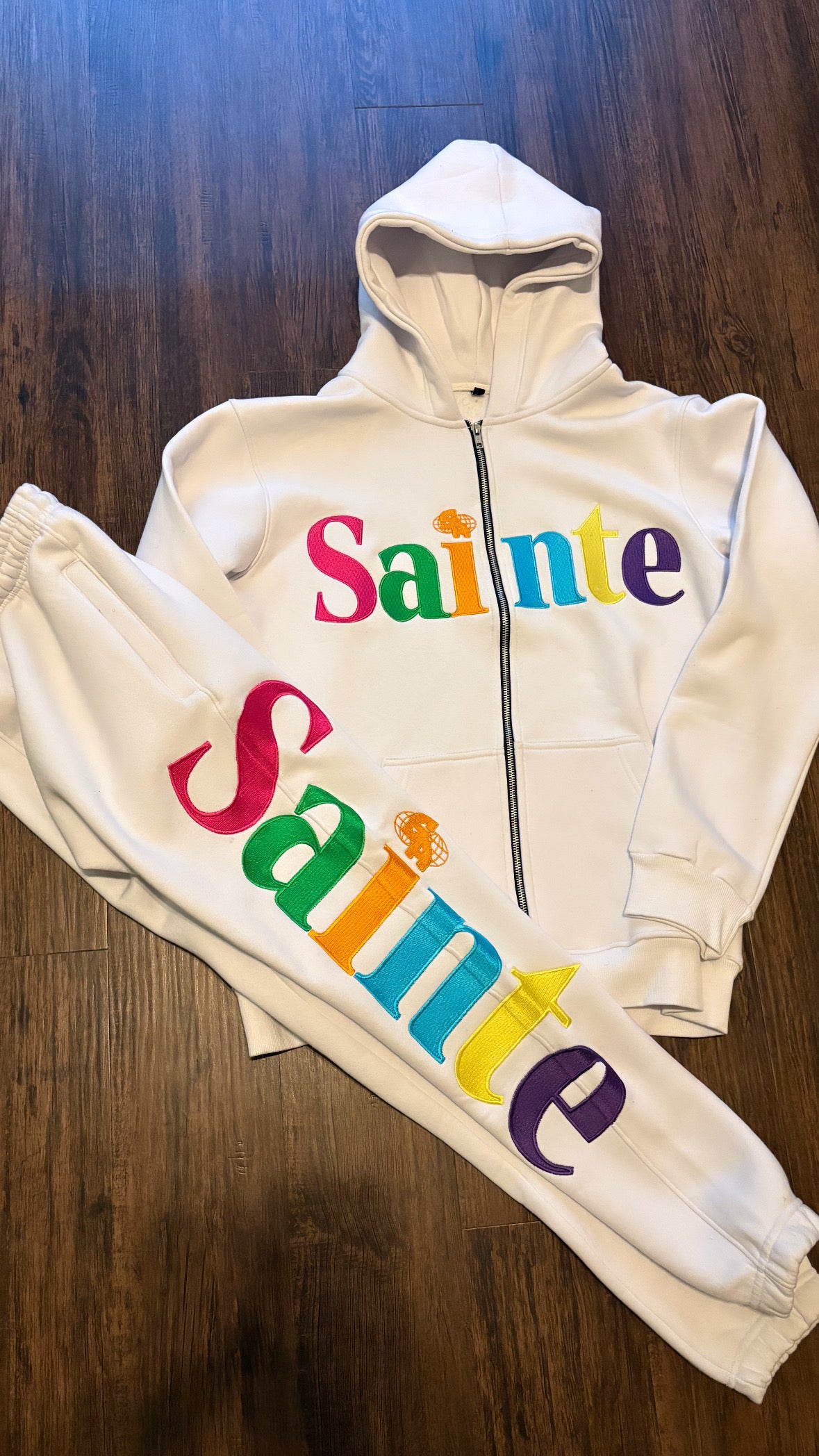Rainbow sweatsuit