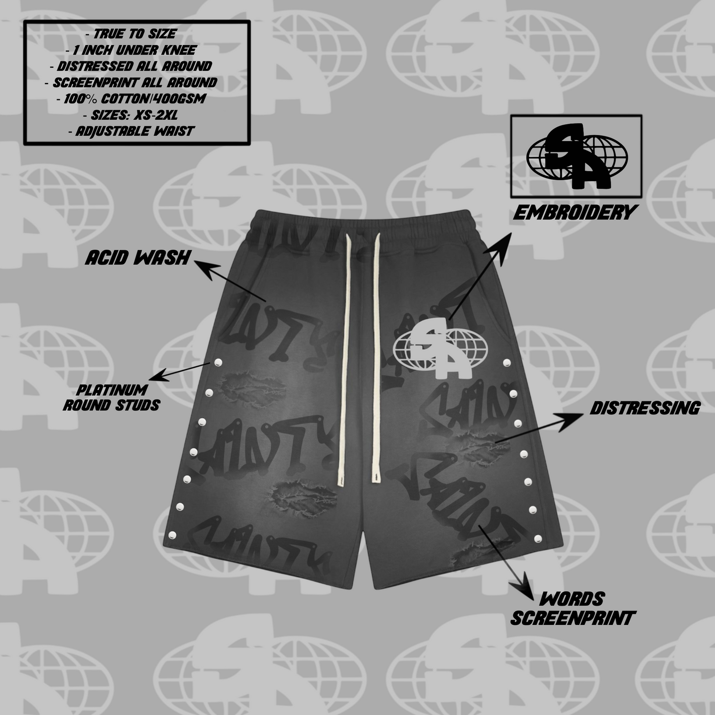 ‘What The S****E?!’ Sweatshorts